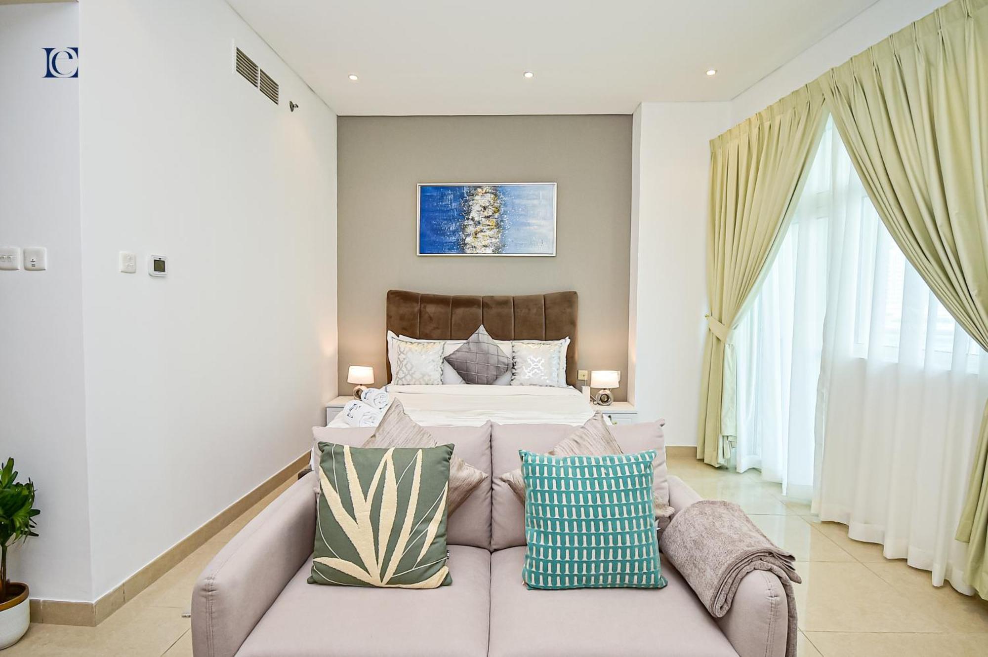 Luxury Escapes - Budget Studio With Balcony, Yacht Bay Marina Dubai Eksteriør bilde